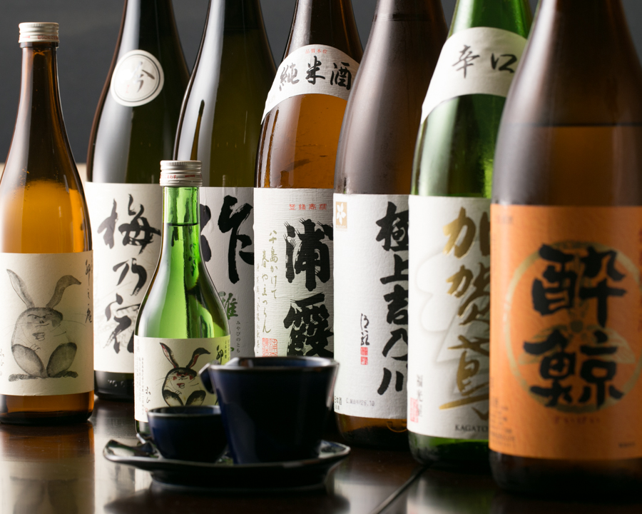 オリジナル日本酒をはじめ豊富なラインナップ